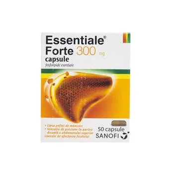 Essentiale Forte 300mg, 50 capsule, Sanofi