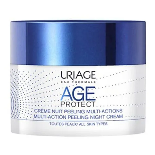 AGE PROTECT Crema de noapte peeling antiaging, 50ml, Uriage