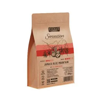 Cafea boabe Jamaica Blue Montain, 200g, Evolet