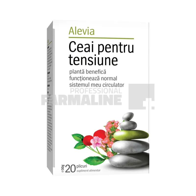 Alevia Ceai pentru tensiune 20 plicuri