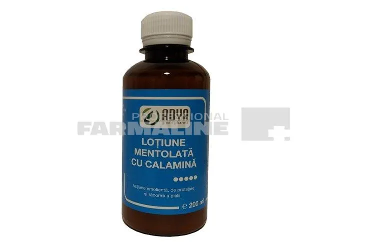 Lotiune mentolata cu calamina 200 ml