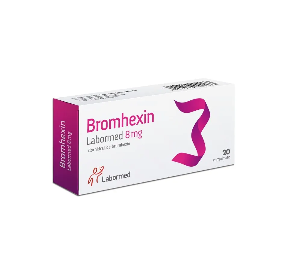 LABORMED BROMHEXIN 8MG X 20 COMPRIMATE