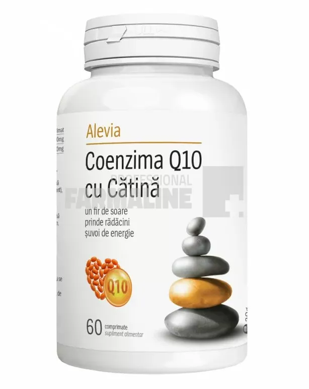 Alevia Coenzima Q10 cu catina 60 comprimate