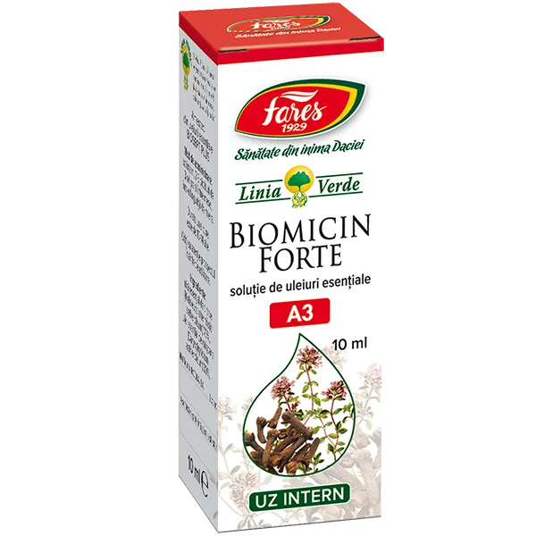 FARES BIOMICIN FORTE SOLUTIE X 10 ML