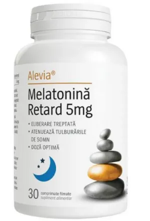 Melatonina Retard 5mg Alevia