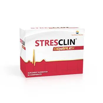 Stresclin Complex, 60 comprimate, Sunwave