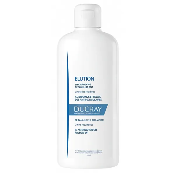 DUCRAY Sampon reechilibrant anti-recidiva Elution, 400 ml