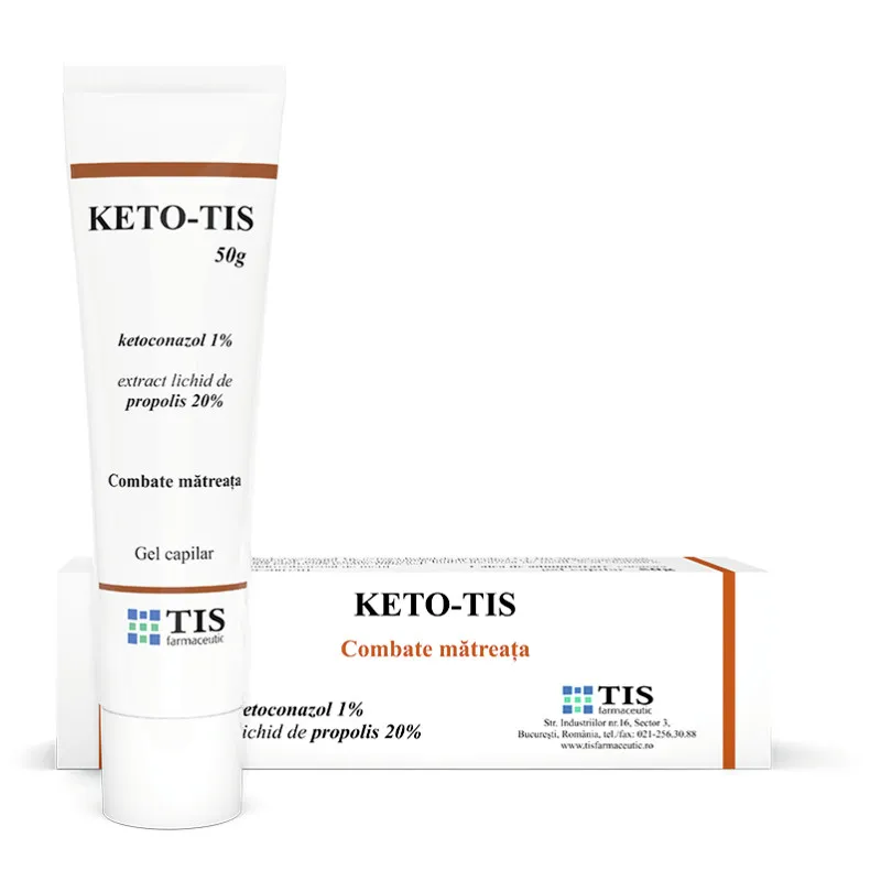 KETO-TIS GEL CAPILAR 50G