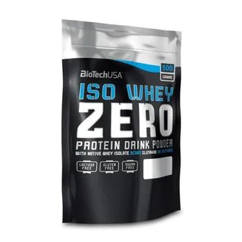 Pudra proteica Iso Whey Zero Vanilla, 500g, BioTechUSA