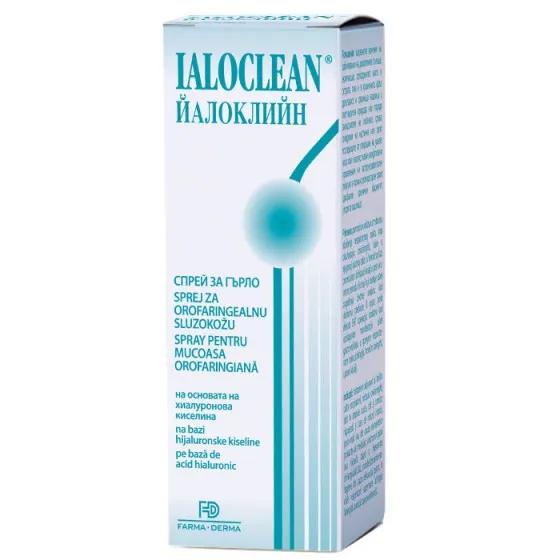 Ialoclean spray mucoasa orofaringiana x 30 ml (Farma-Derma)