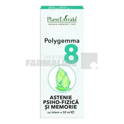 Polygemma 8 Astenie psiho-fizica si memorie 50 ml