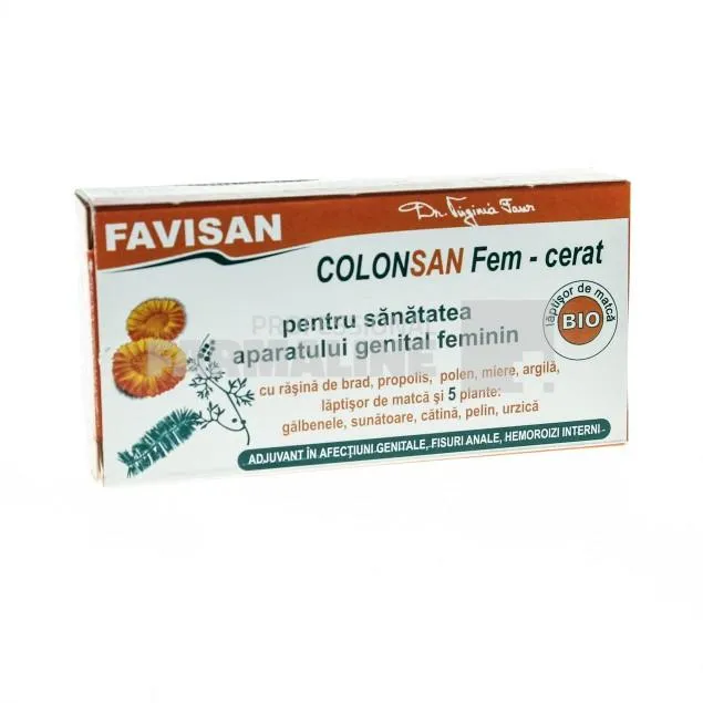Favisan Colonsan Fem Cerat cu 5 plante 10 supozitoare