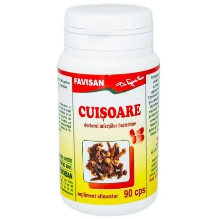 Cuisoare, 90 capsule, Favisan