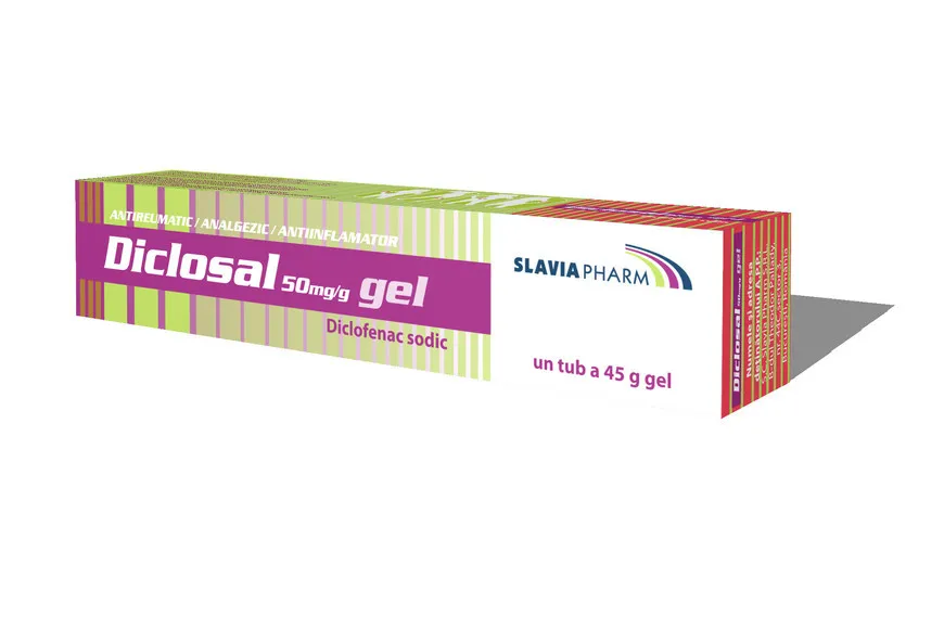 SLAVIA DICLOSAL GEL 50MG/G X 45G