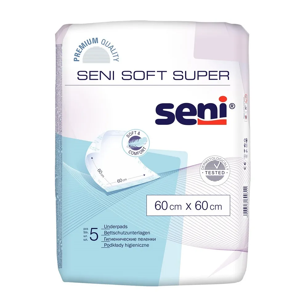 Seni Soft Paturica Bed Pads 60/60 5buc