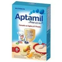 Aptamil cereale cu 5 fructe x 225g