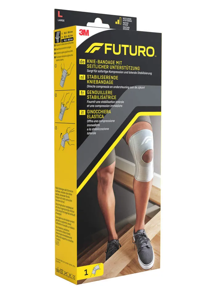 3M FUTURO GENUNCHIERA CU STABILIZATOR DUAL MARIME L 43-49.5CM