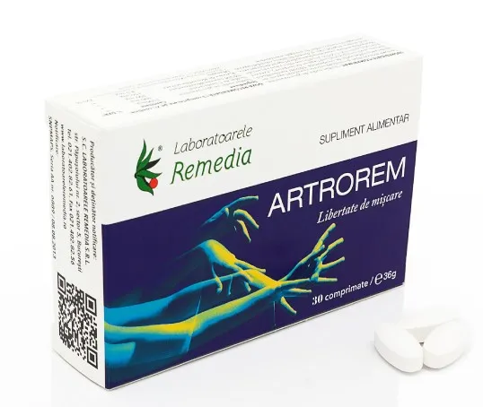 Artrorem 30 comprimate - Remedia