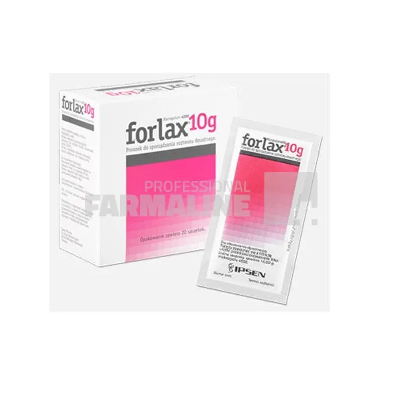 Forlax 10 g 20 plicuri