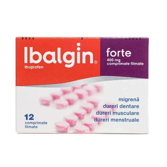 IBALGIN FORTE 400MG X 12 COMPRIMATE FILMATE