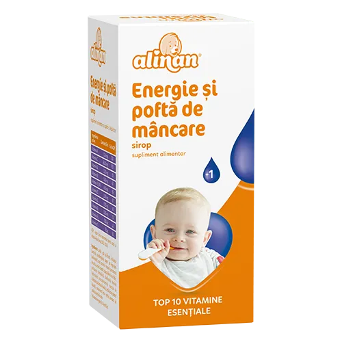 Alinan Energie si Pofta de Mancare sirop 150ml - Fiterman