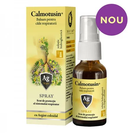 Calmotusin Spray Argint Coloidal x 20ml (Dacia Pl)