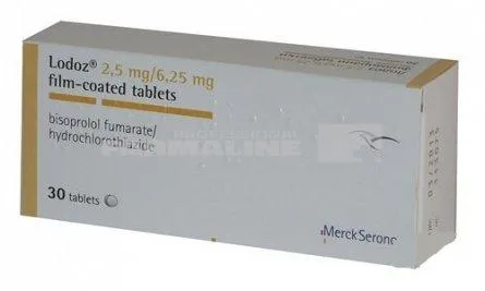 LODOZ 2,5mg/6,25mg X 30 comprimate