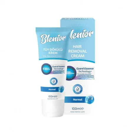 Blenior Crema depilatoare - par normal, 100ml