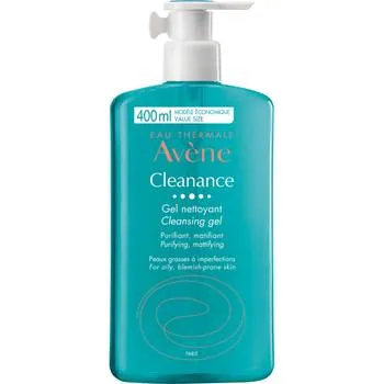 Gel de curatare pentru ten cu tendinta acneica Cleanance, 400ml, Avene