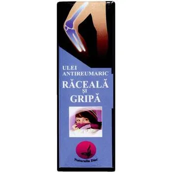 Ulei antireumatic Raceala si Gripa, 50ml, Naturalia Diet