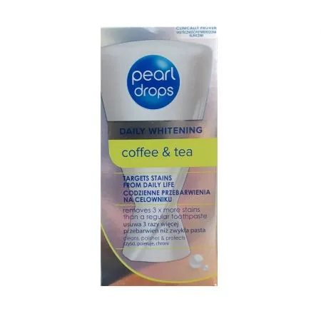 Gel pentru albirea dintilor Tea & Coffee, 50 ml, Pearl Drops