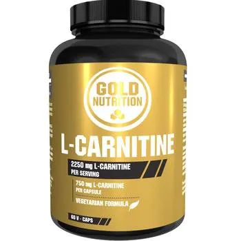 L-Carnitine 750mg, 60 capsule, Gold Nutrition