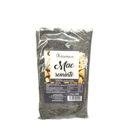 Seminte mac, 250 g, Econatur