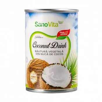 Bautura vegetala din nuca de cocos, 400ml, SanoVita