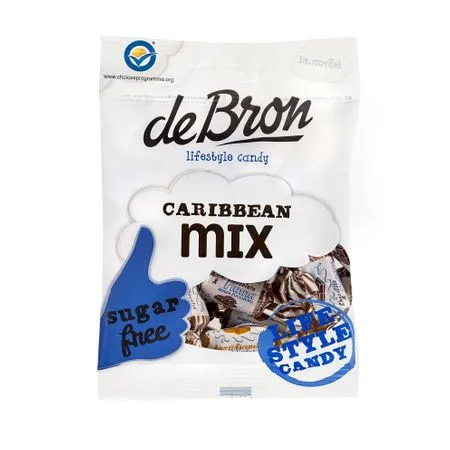 DEBRON Caramele moi cu aroma de cafea sau caramel * 90 gr