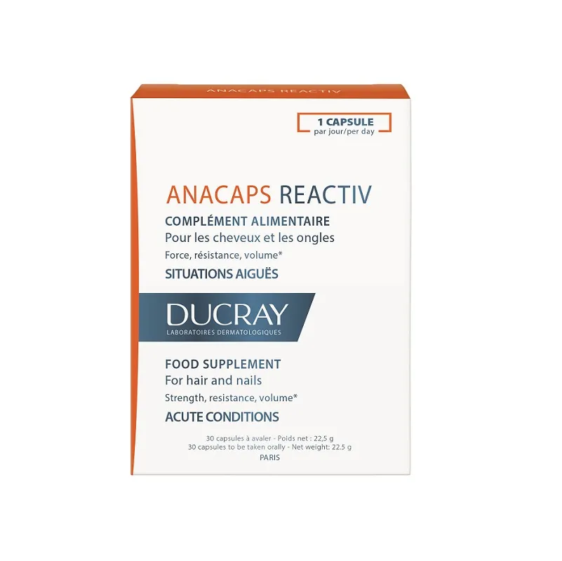 DUCRAY Anacaps reactiv x 30 capsule