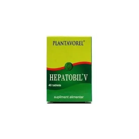 Hepatobil V x 40 comprimate
