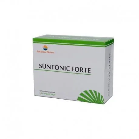 SunTonic Forte pentru imbunatatirea tonusului fizic si intelectual, 30 capsule