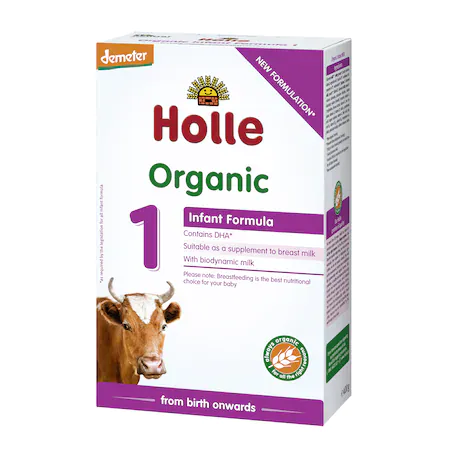 Holle Formula 1 Lapte organic de vaca x 400 grame