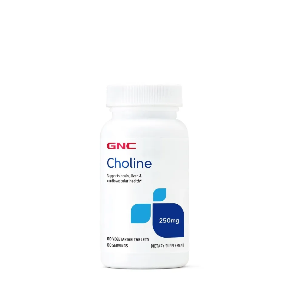 GNC COLINA 250 MG X 100 TABLETE VEGETALE