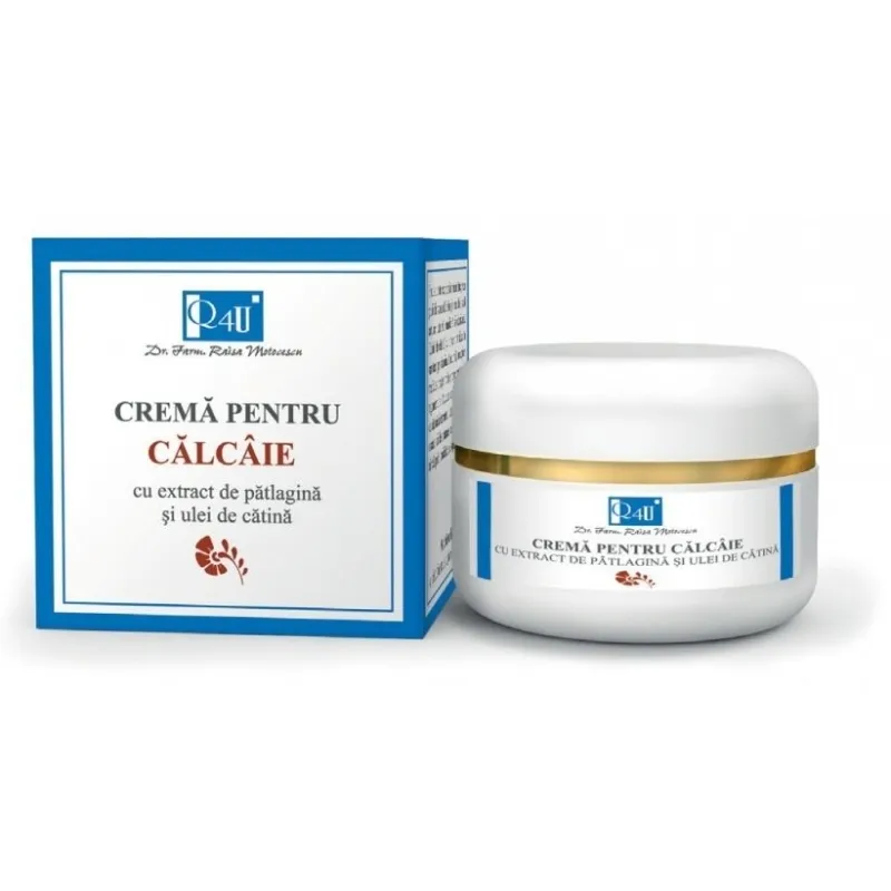 Q4U Crema pentru calcaie, 50 ml