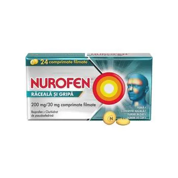 Nurofen Raceala si Gripa, 24 comprimate, Reckitt Benckiser