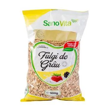 Fulgi de grau, 500g, SanoVita