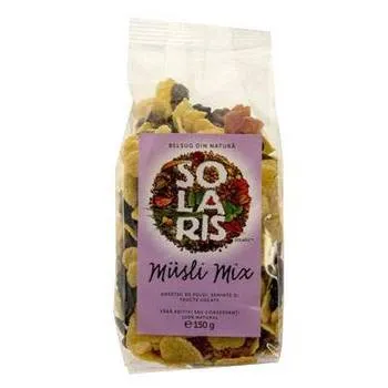 Musli mix fara zahar, 150g, Solaris