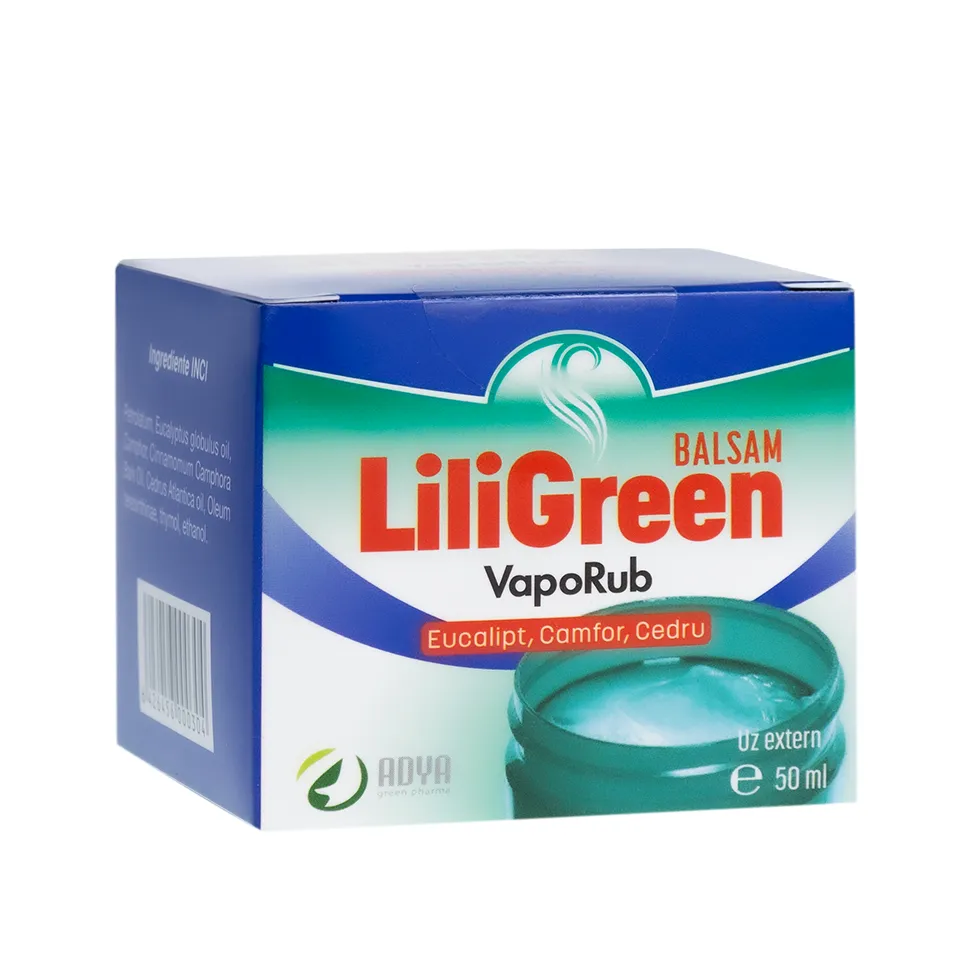 Liligreen Vaporub Balsam  50ml Adya Green Pharma