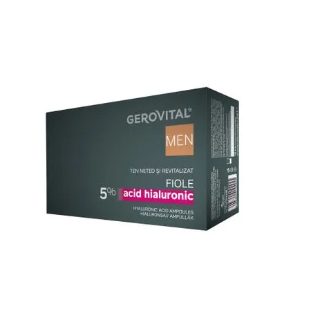 Gerovital Men Fiole Acid Hialuronic 5% 10 x 2ml