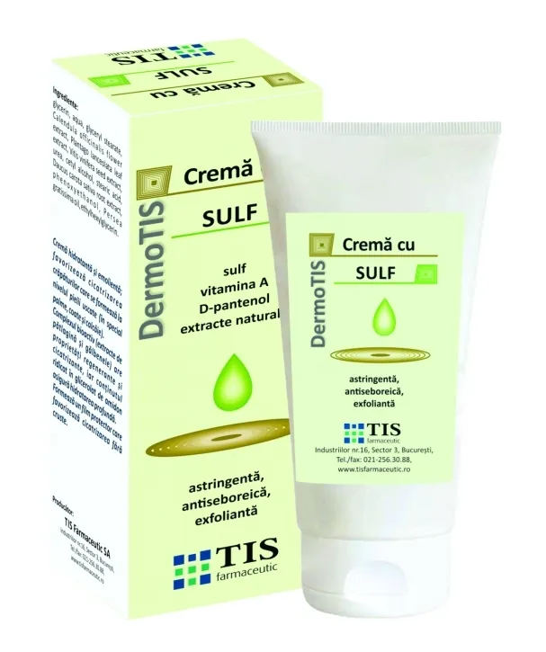 Dermotis Crema cu sulf 50 ml