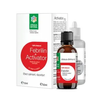 Pachet Ulei Febrilin, 10ml + Activator, 50ml, Steaua Divina