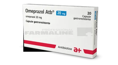 OMEPRAZOL ATB 20 mg x 20 CAPS. GASTROREZ. 20mg ANTIBIOTICE S.A.