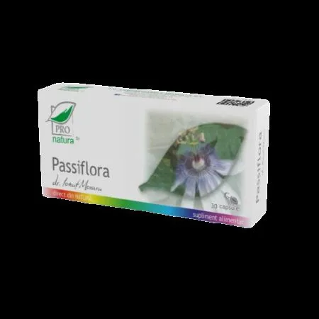 Passiflora, 30 capsule, Pro Natura